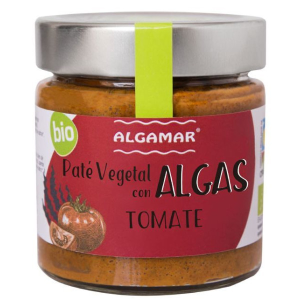 Crema tartinabila cu alge si rosii bio 180g Algamar