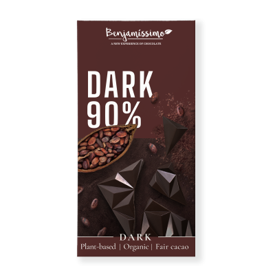 Ciocolata neagra 90% bio...