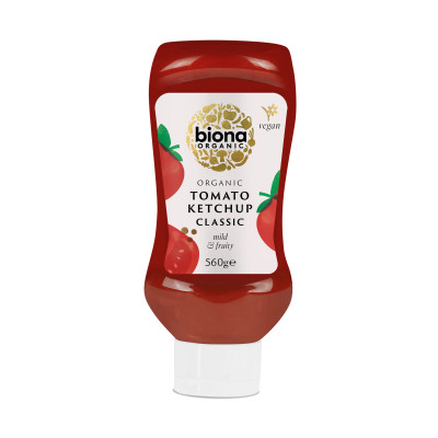 Ketchup clasic bio 560g Biona