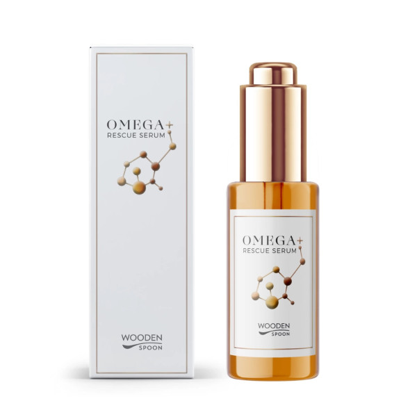 Ser premium pentru noapte omega+ rescue 30ml Wooden Spoon