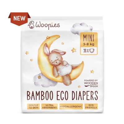 Scutece cu fibre de bambus...