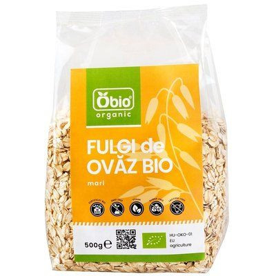 Fulgi de ovaz mari bio 500g...