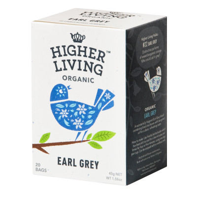 Ceai earl grey bio 20dz 45g...