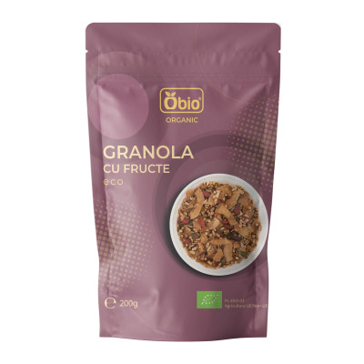 Granola cu fructe bio 200g...