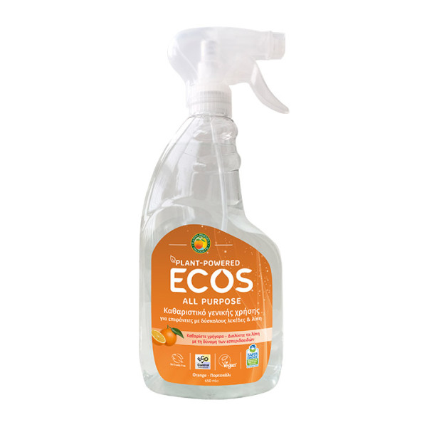 Detergent universal cu ulei de portocale 650ml Ecos