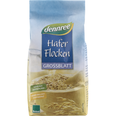 Fulgi de ovaz mari bio 500g...