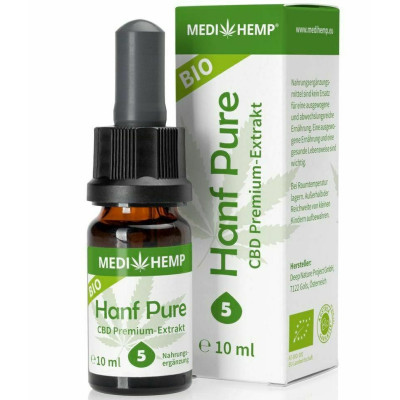 Hemp pure 5% cbd bio 10ml...