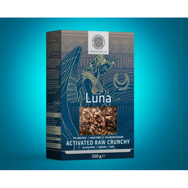 Gustare crocanta luna cu seminte active bio 250g Ancestral Superfoods