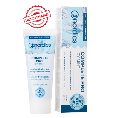 Pasta de dinti cu menta...