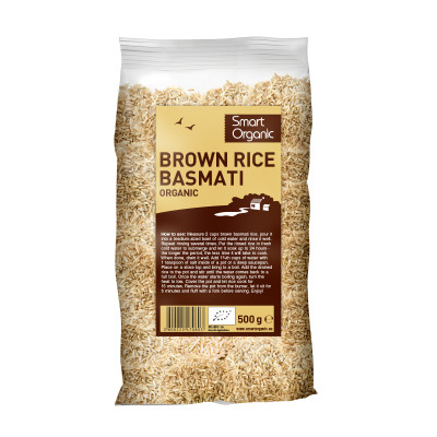 Orez basmati brun bio 500g...