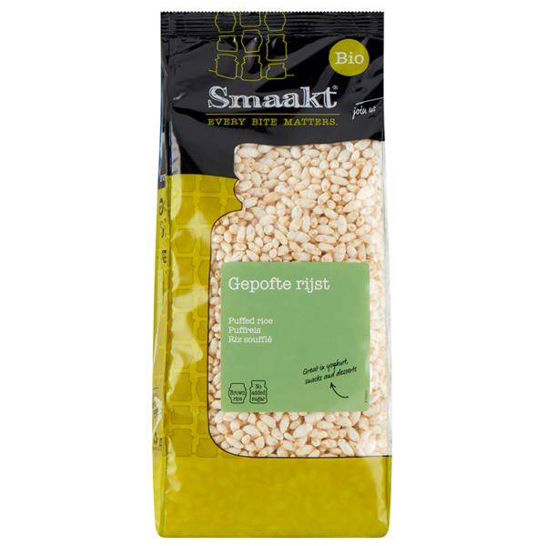 Orez integral expandat bio  200g Smaakt