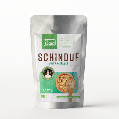 Schinduf pudra bio 125g Obio