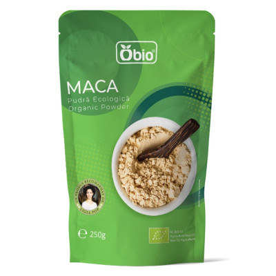 Maca pudra bio 250g Obio