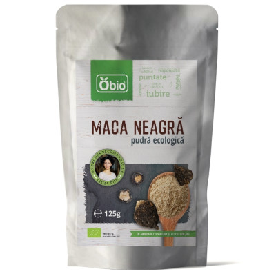 Maca neagra pudra bio 125g...