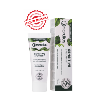 Pasta de dinti cu menta...