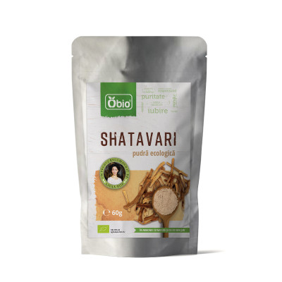 Shatavari pudra bio 60g Obio
