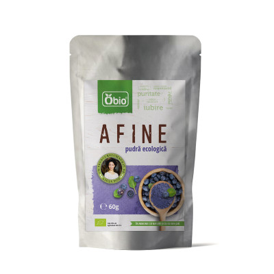 Afine pudra bio 60g Obio