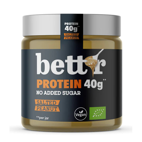 Crema proteica de arahide sarate bio 250g Bettr