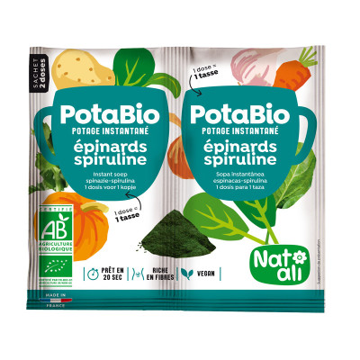 Supa instant cu spanac,...