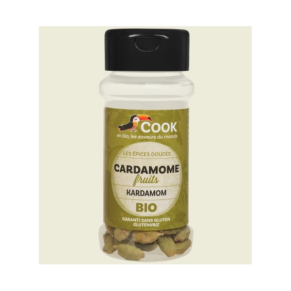 Cardamon intreg bio 25g Cook