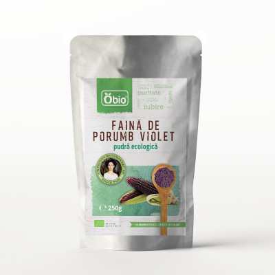 Faina de porumb violet bio...