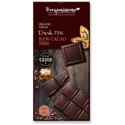 Ciocolata cu cacao nibs...