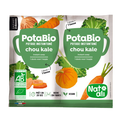 Supa instant cu varza kale...