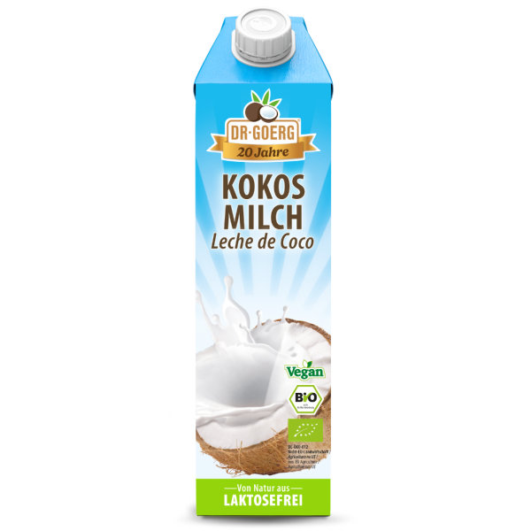Bautura vegetala de cocos bio 1l Dr. Goerg