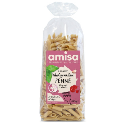 Penne din orez integral bio...