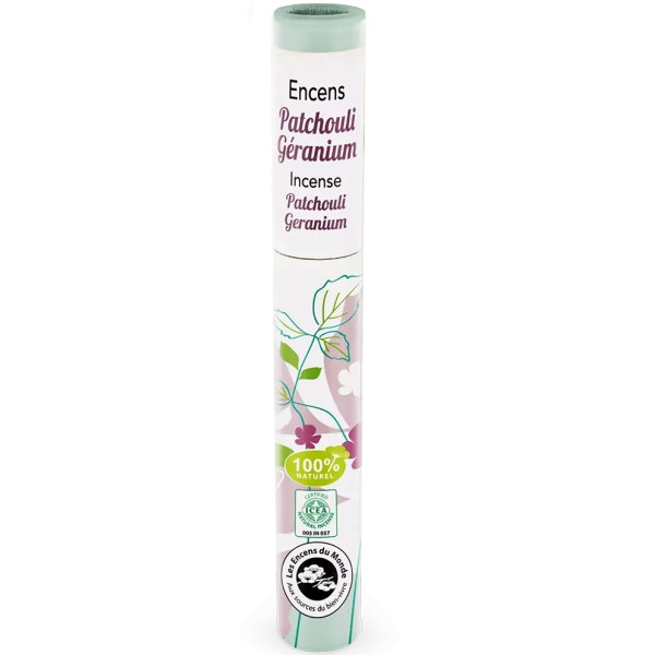 Betisoare parfumate patchouli si geraniu 30 buc Aromandise
