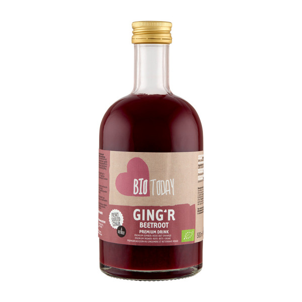 Bautura premium cu ghimbir si sfecla bio 500 ml Bio Today