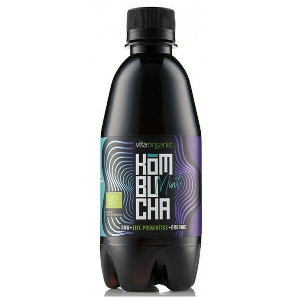 Kombucha cu menta bio 330ml Vita Organic
