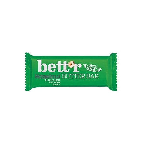 Baton cu alune de padure bio 30g Bettr