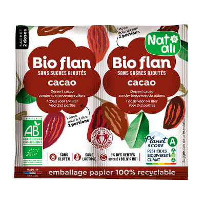Budinca de cacao bio 2 buc...
