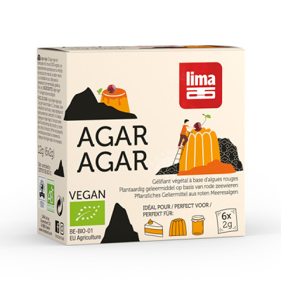 Agar agar pudra bio 6buc x...