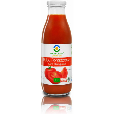 Pulpa de rosii bio 500ml...