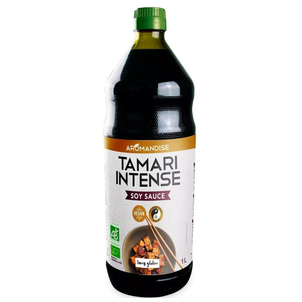 Sos de soia tamari intens bio 1l Aromandise