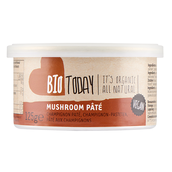Crema tartinabila cu ciuperci bio 125g Bio Today