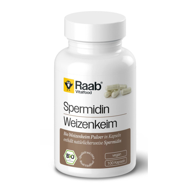 Spermidina bio 600mg 100 capsule 60g Raab