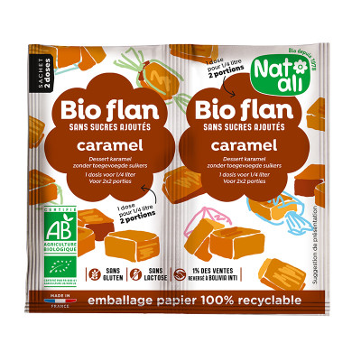 Budinca de caramel bio 2...
