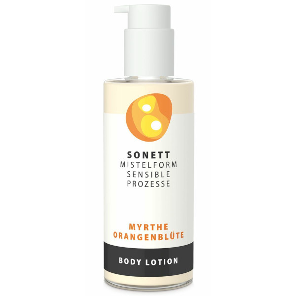 Lotiune de corp cu mirt si flori de portocal bio 145ml Sonett