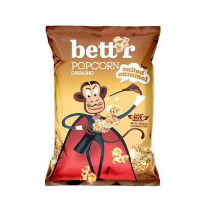 Popcorn cu caramel sarat...