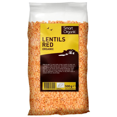 Linte rosie bio 500g Smart...