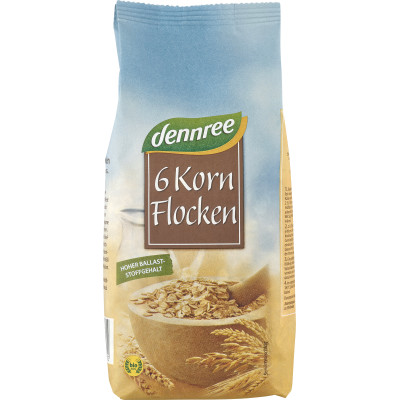 Fulgi din 6 cereale bio...