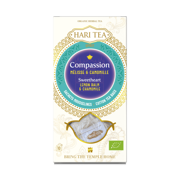 Ceai sweetheart - tei si musetel bio 10dz x 2g 20g Hari Tea