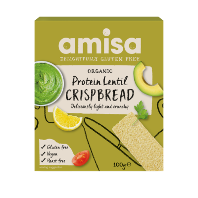 Crispbread proteic cu linte...