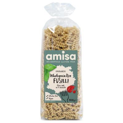 Fusilli din orez integral...
