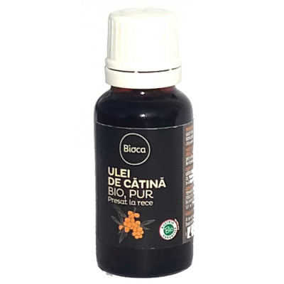 Ulei de catina pur bio 20ml...