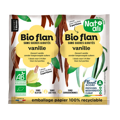 Budinca de vanilie bio 2...