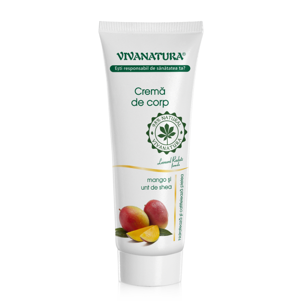 Cremă de corp cu mango şi unt de shea 250 ml – Leonard Radutz Formula – VivaNatura